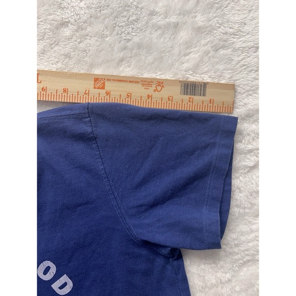 Life Is Good Womens Shirt Sm Dark Blue Bethany Beach DE Flip Flops Classic Fit - Picture 6 of 9